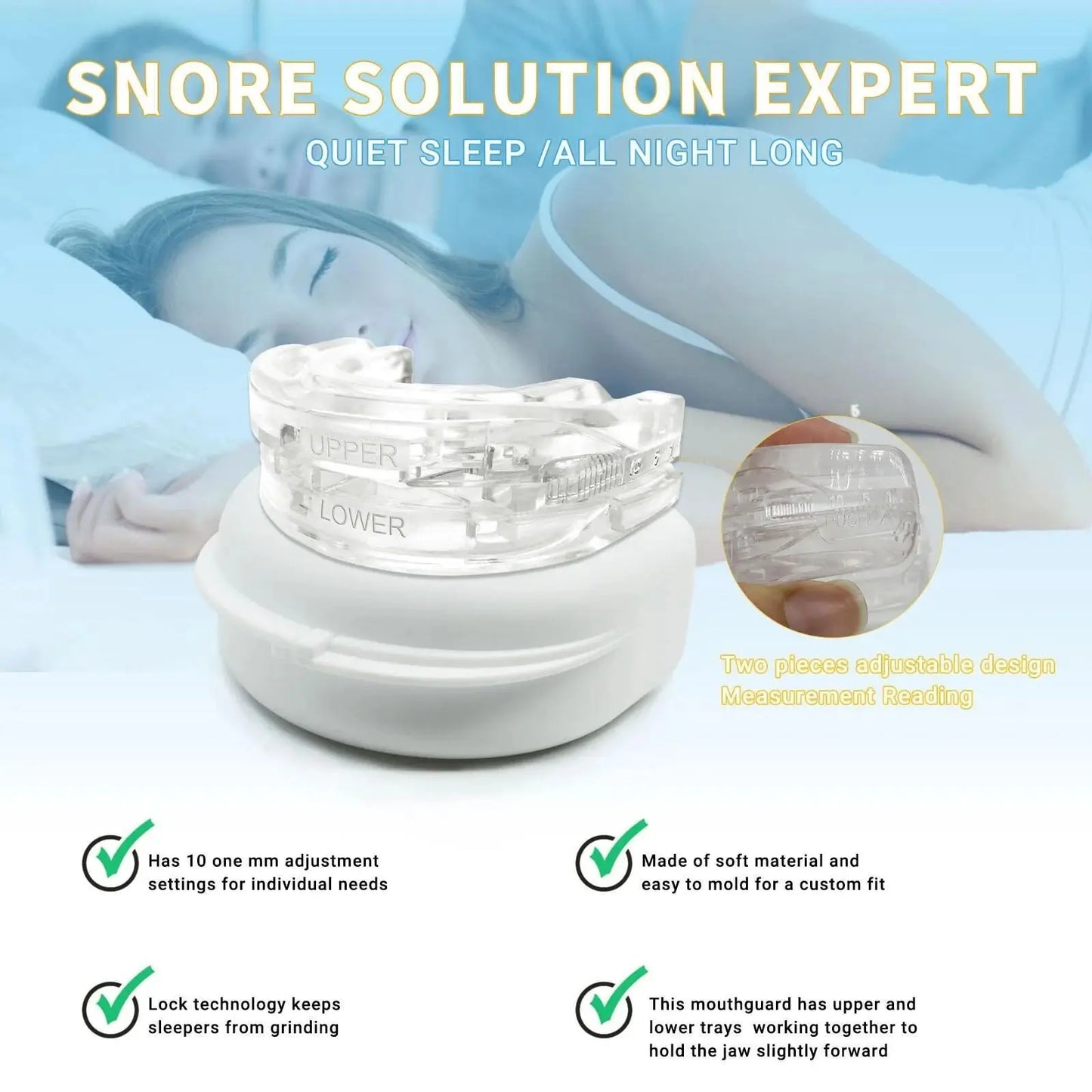 Aelithora Anti-Snoring Mouthpiece